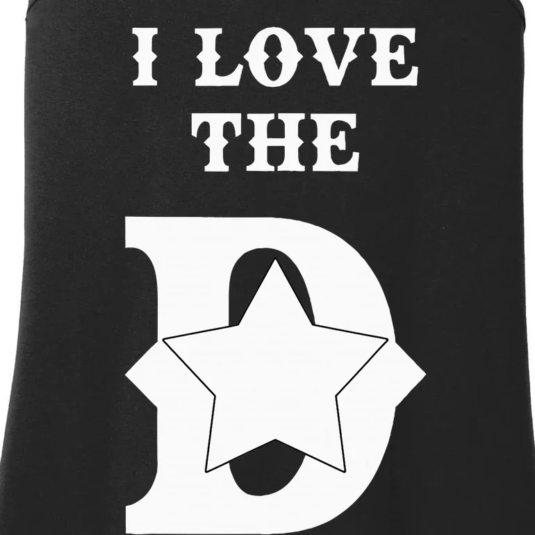 I Love The D Dallas Texas Cool Dallas Ladies Essential Tank