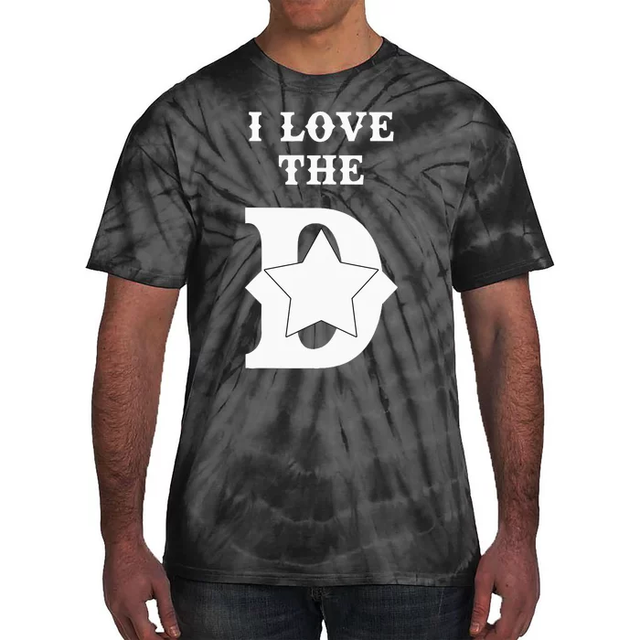 I Love The D Dallas Texas Cool Dallas Tie-Dye T-Shirt