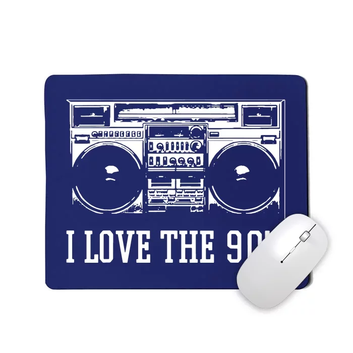 I Love The 90s Retro Mousepad