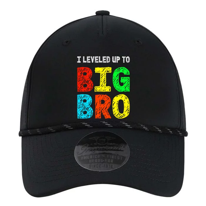 I Leveled Up To Big Bro Funny Gamer Brother Gift Performance The Dyno Cap