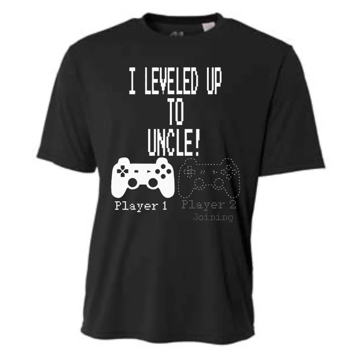 I Leveled Up To Uncle New Uncle Gaming Cooling Performance Crew T-Shirt