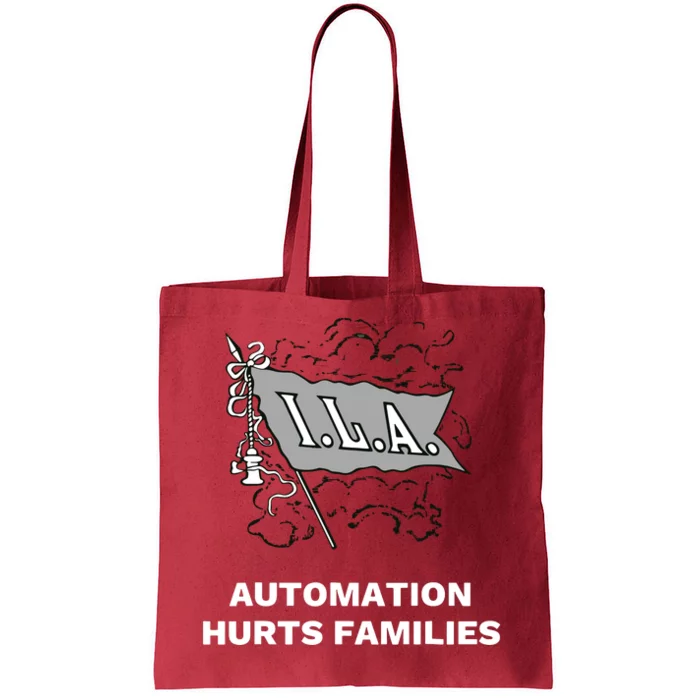 Ila Longshoremen Union Strike Port Workers Union Tote Bag