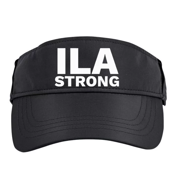 Ila Longshoremen Union Strike Port Workers Union Adult Drive Performance Visor