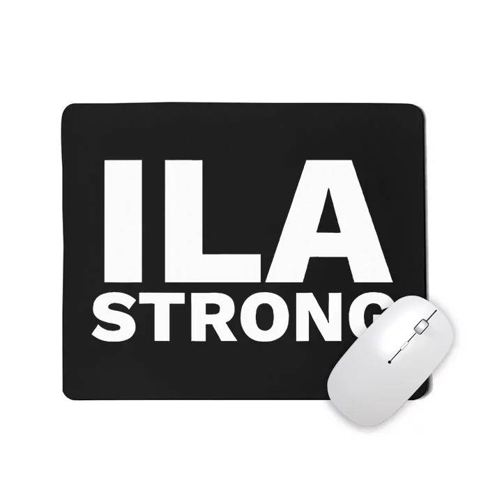 Ila Longshoremen Union Strike Port Workers Union Mousepad