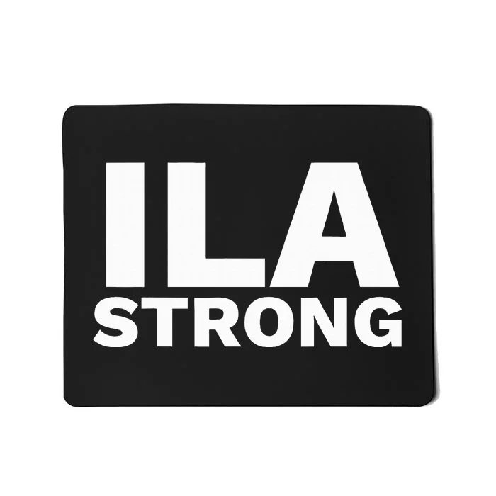 Ila Longshoremen Union Strike Port Workers Union Mousepad