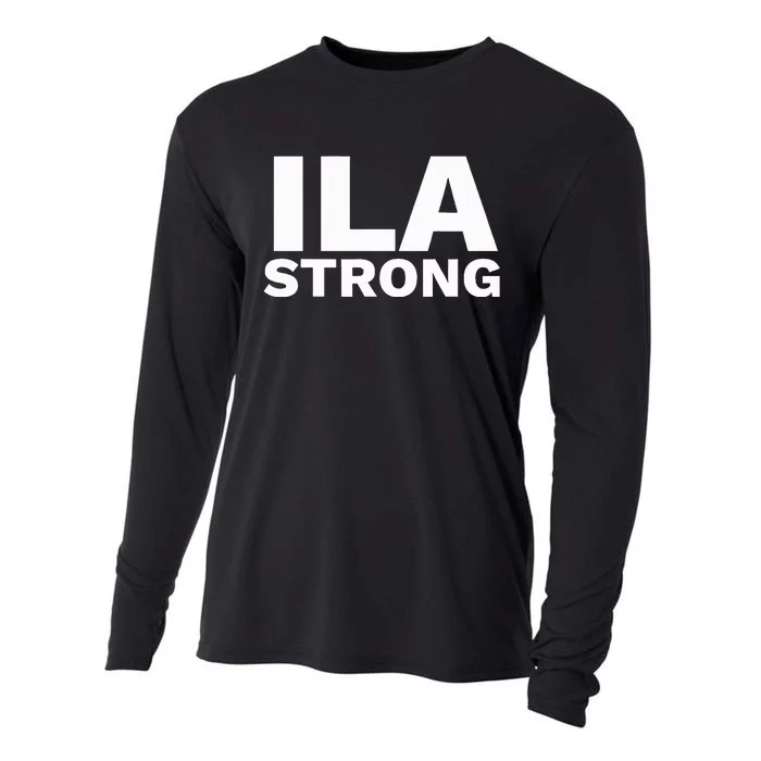 Ila Longshoremen Union Strike Port Workers Union Cooling Performance Long Sleeve Crew