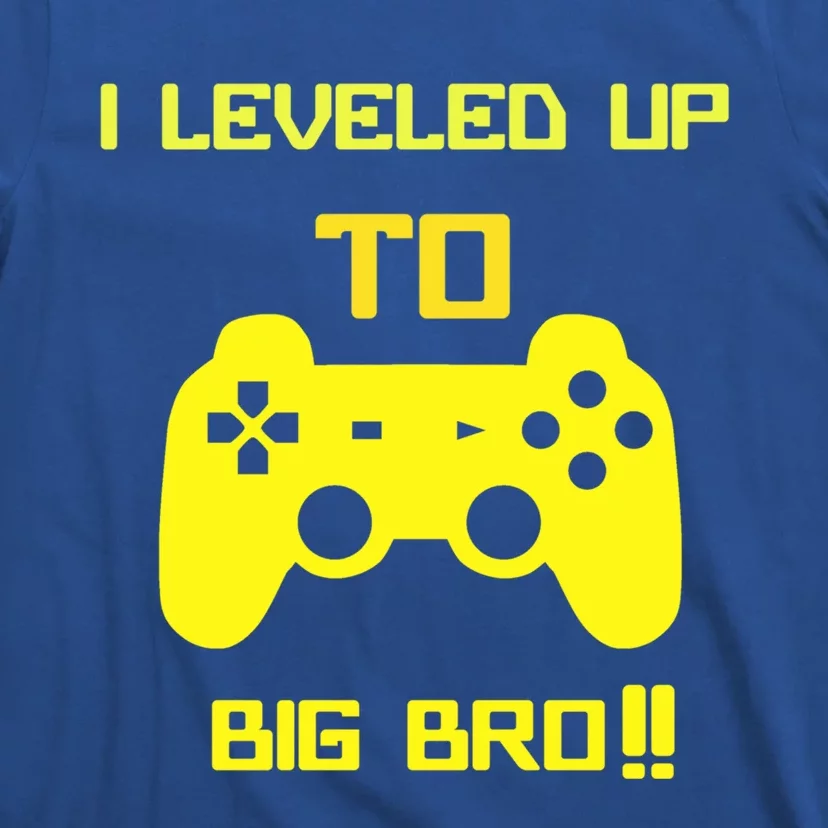 I Leveled Up To Big Bro! Gamer New Brother Gift T-Shirt