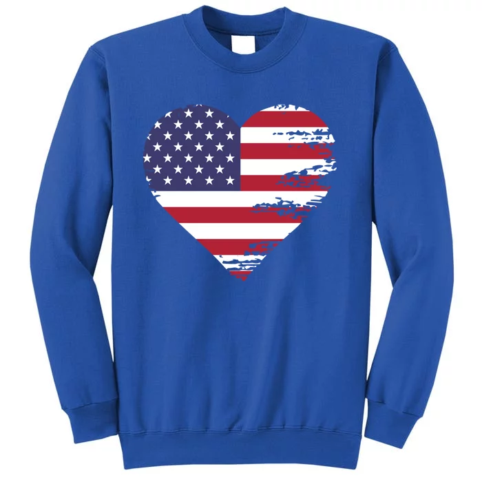 I Love Usa Gift Sweatshirt