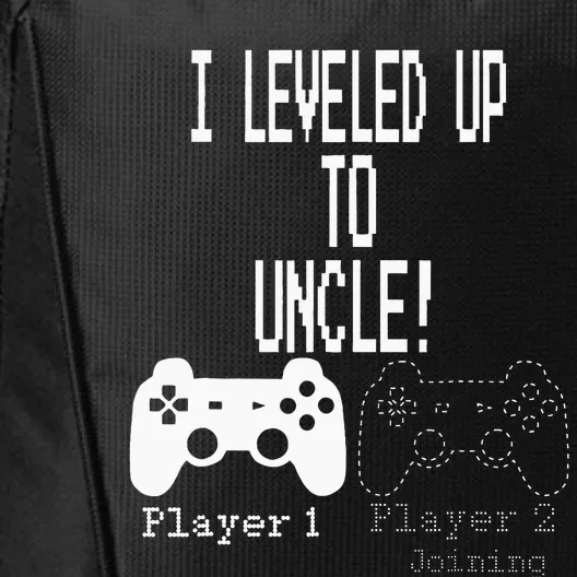 I Leveled Up To Uncle New Uncle Gaming Gamer Fathers Day City Backpack