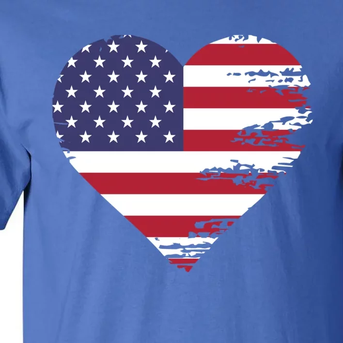 I Love Usa Meaningful Gift Tall T-Shirt