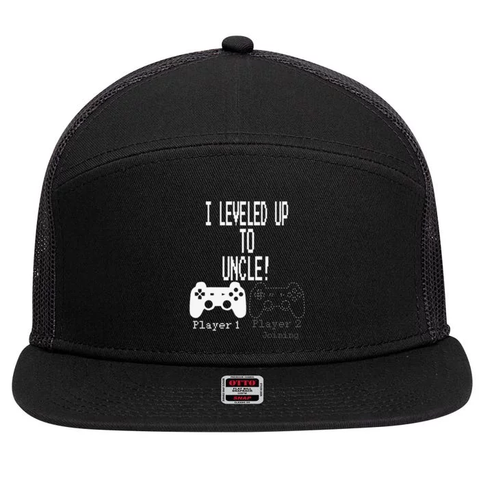 I leveled up to Uncle new uncle gaming 7 Panel Mesh Trucker Snapback Hat