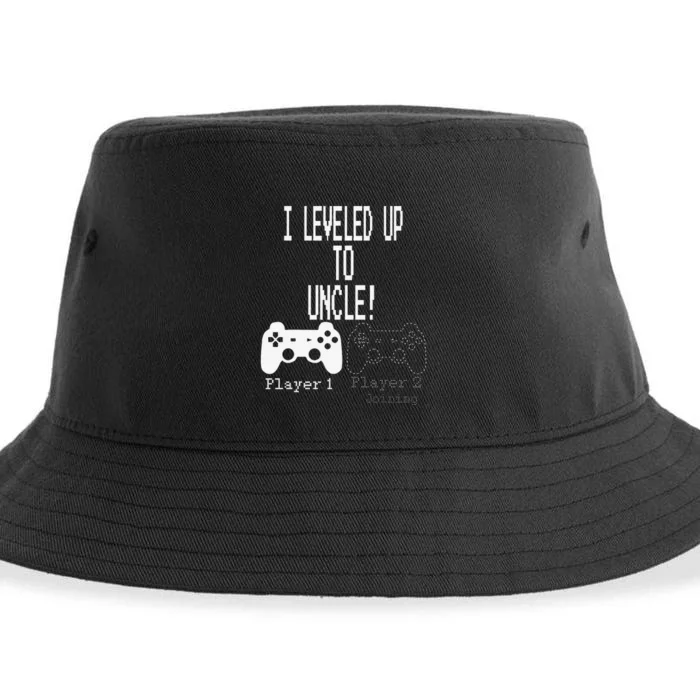 I leveled up to Uncle new uncle gaming Sustainable Bucket Hat