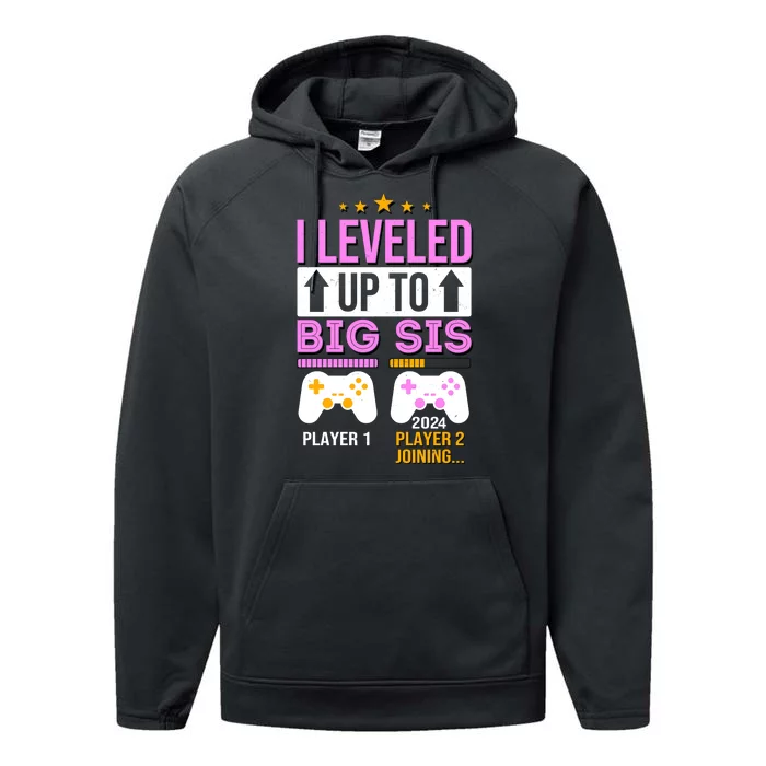 I Leveled Up To Big Sis Player 2 Joining 2024 Cute Performance Fleece Hoodie