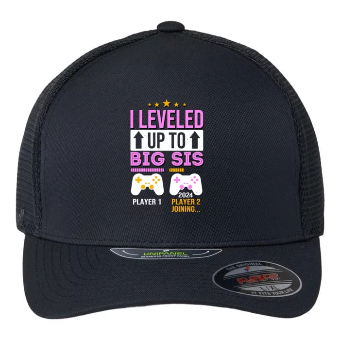 I Leveled Up To Big Sis Player 2 Joining 2024 Cute Flexfit Unipanel Trucker Cap