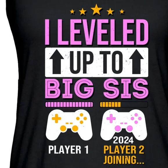 I Leveled Up To Big Sis Player 2 Joining 2024 Cute Ladies Essential Flowy Tank