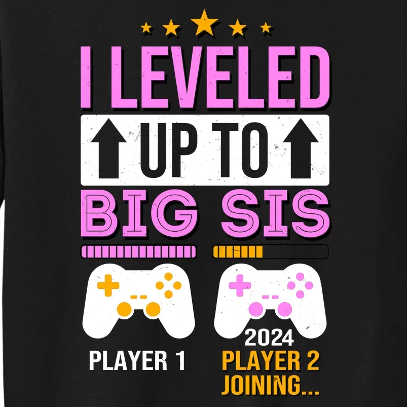 I Leveled Up To Big Sis Player 2 Joining 2024 Cute Tall Sweatshirt