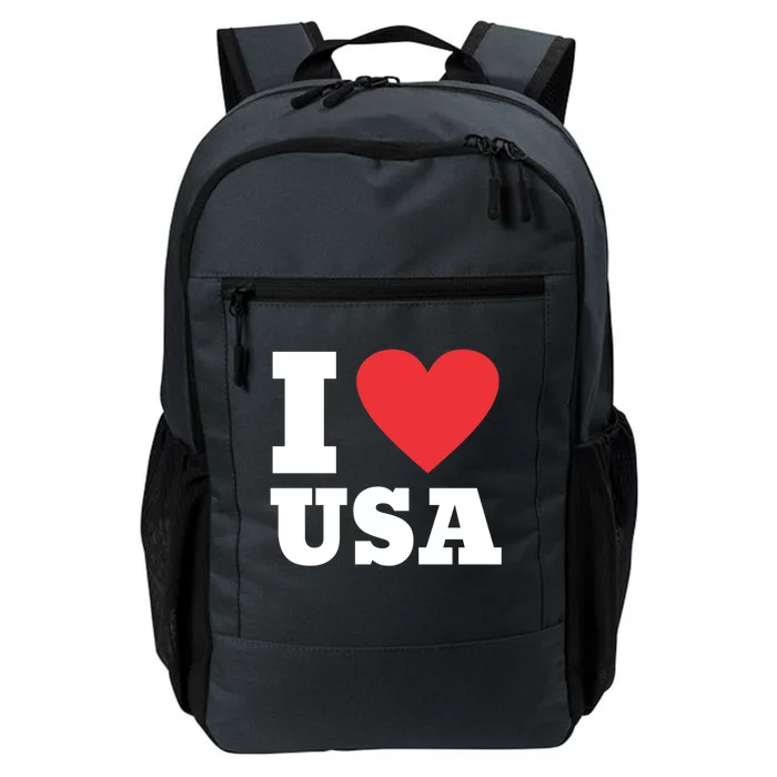 I Love Usa I Heart Usa Family Travel Usa Gift Daily Commute Backpack