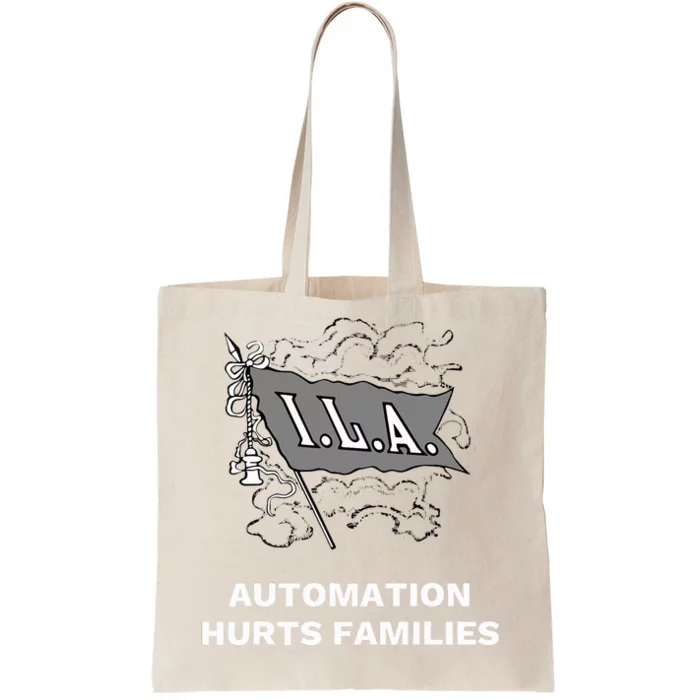 Ila Longshoremen Union Strike Port Workers Union Tote Bag