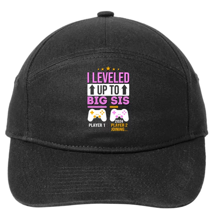 I Leveled Up To Big Sis Player 2 Joining 2024 7-Panel Snapback Hat