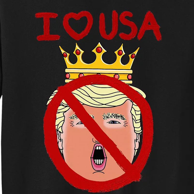 I Love Usa Cancel King Trump! Sweatshirt