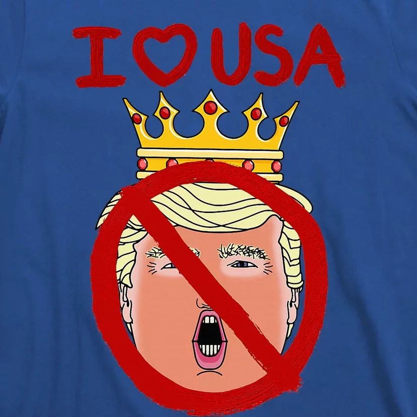 I Love Usa Cancel King Trump! T-Shirt