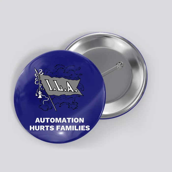 Ila Longshoremen Union Strike Port Workers Union Button