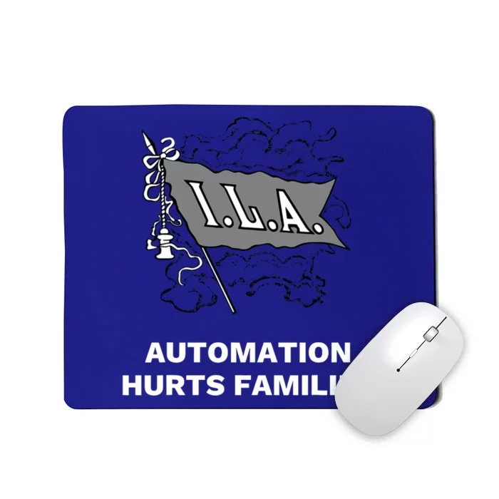 Ila Longshoremen Union Strike Port Workers Union Mousepad