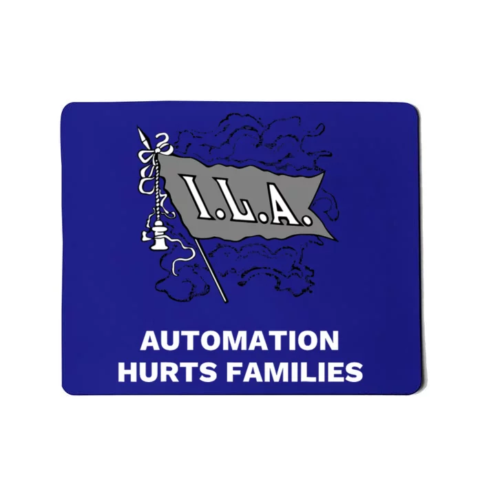 Ila Longshoremen Union Strike Port Workers Union Mousepad