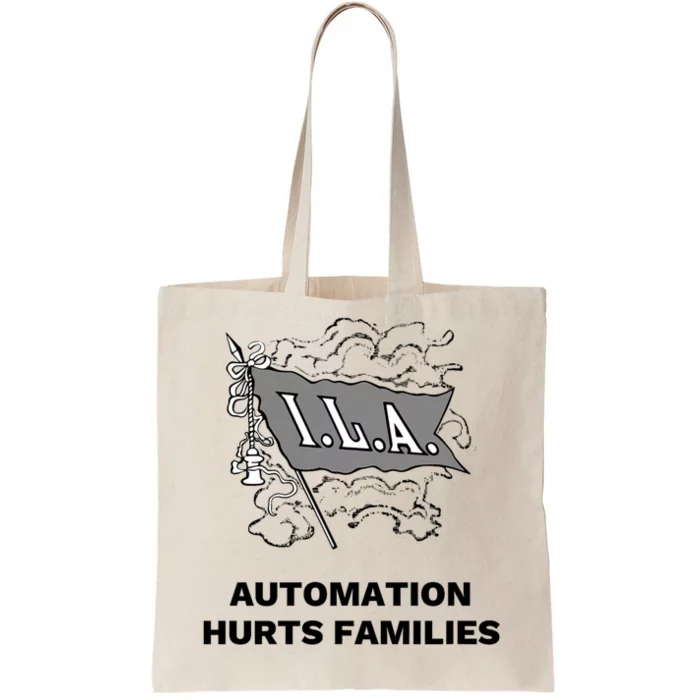 Ila Longshoremen Union Strike Port Workers Union Tote Bag