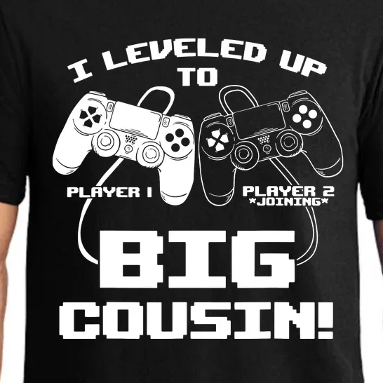 I Leveled Up To Big Cousin Gaming Controller RPG Video Game Pajama Set