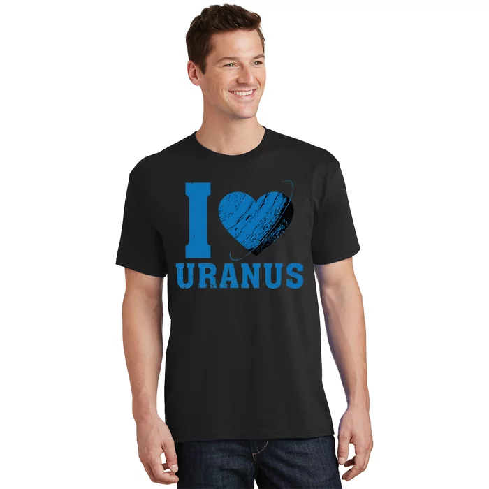 I Love Uranus Planet vintage Astronomy Universe T-Shirt