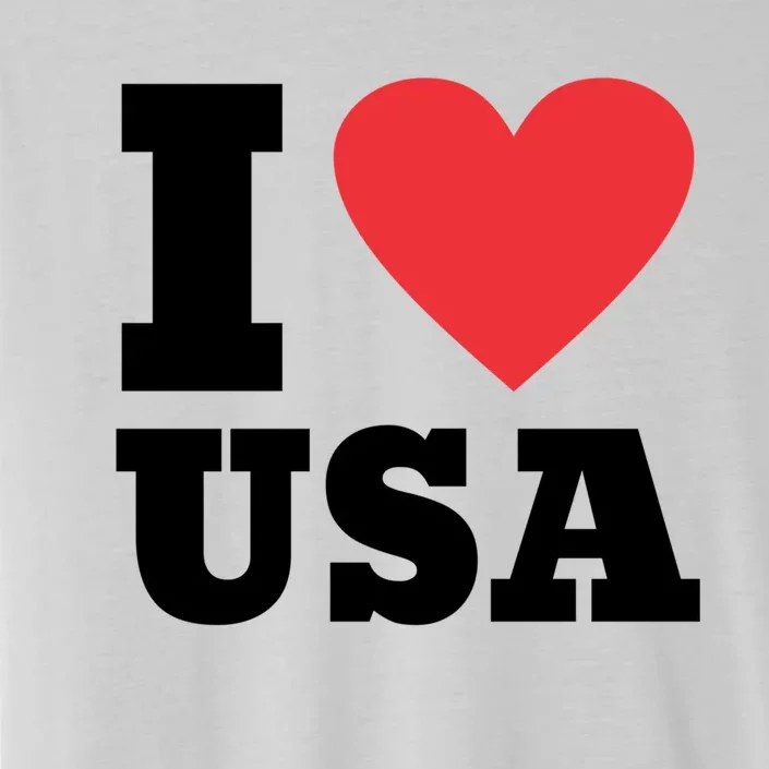 I Love Usa I Heart Usa Family Travel Usa Meaningful Gift ChromaSoft Performance T-Shirt