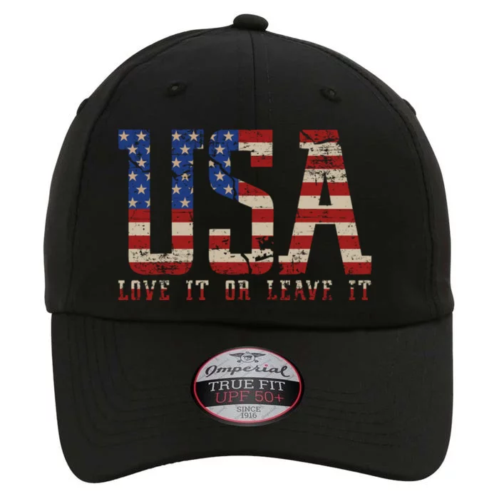 I Love Usa United States Of America Flag Patriotic Usa Gift The Original Performance Cap