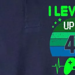 I Leveled Up To 40th Birthday Gift Video Game 40 Years Old Softstyle Adult Sport Polo