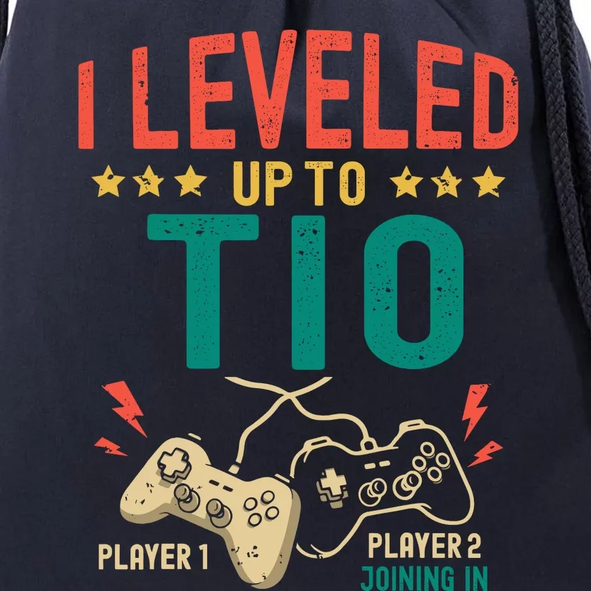 I Leveled Up To Tio New Tio Gamer Promoted To Tio Drawstring Bag