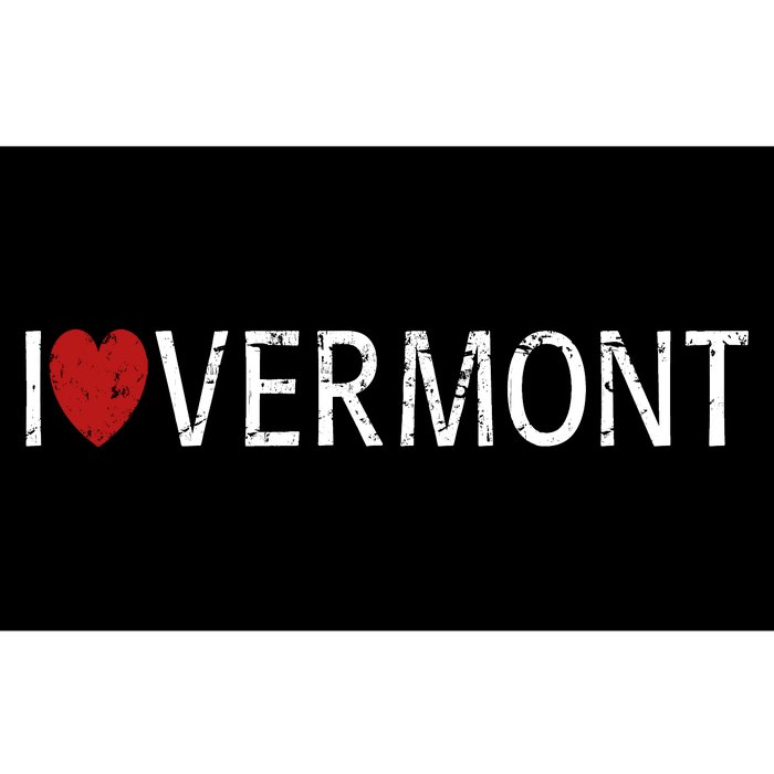 I Love Vermont Bumper Sticker