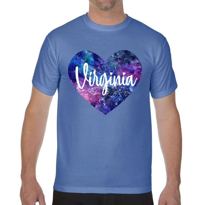 I Love Virginia Usa Gift Comfort Colors T-Shirt