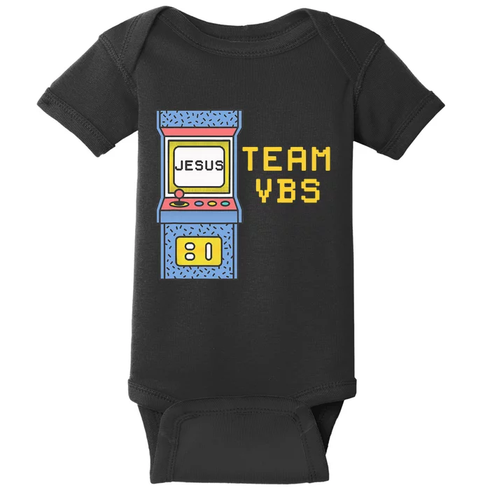 I Love Vbs 2024 Video Game Vacation Bible School Baby Bodysuit