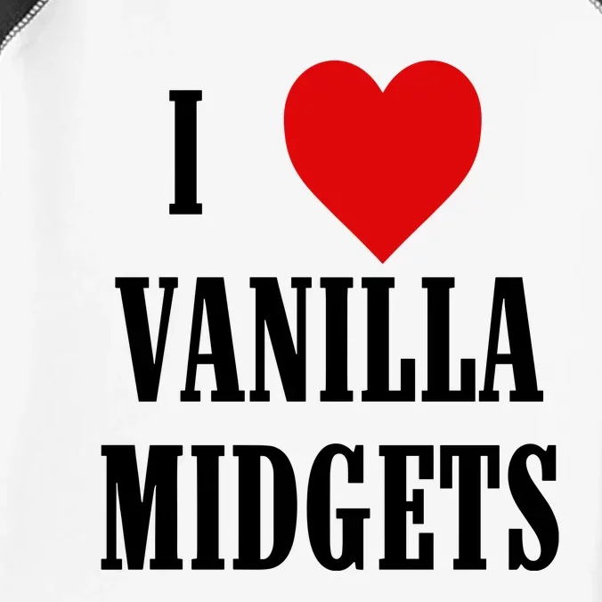 I Love Vanilla Midgets Infant Baby Jersey Bodysuit