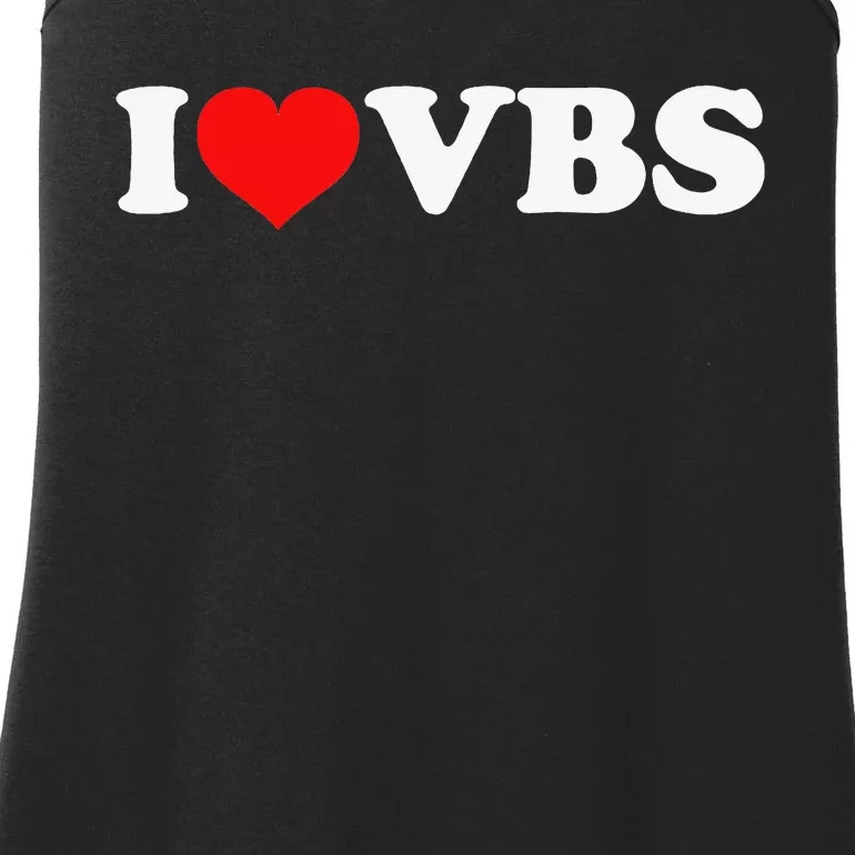 I Love VBS Ladies Essential Tank