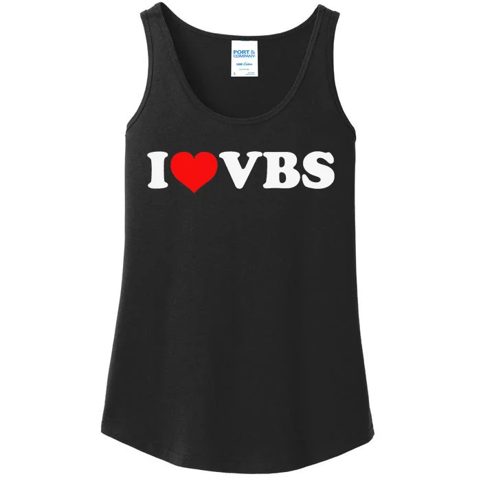 I Love VBS Ladies Essential Tank