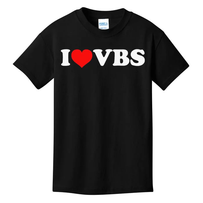 I Love VBS Kids T-Shirt