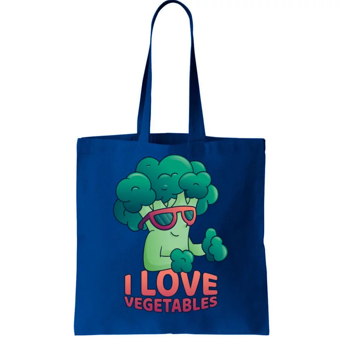 I Love Vegetables Healthy Vegetarian Protein From Plants Gift Tote Bag