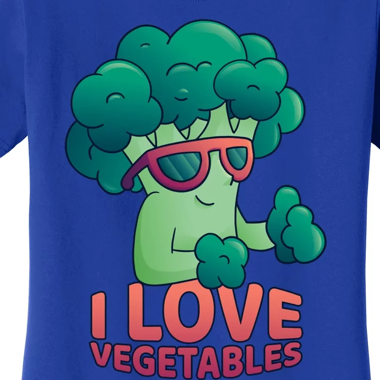 I Love Vegetables Healthy Vegetarian Protein From Plants Gift Women's T-Shirt