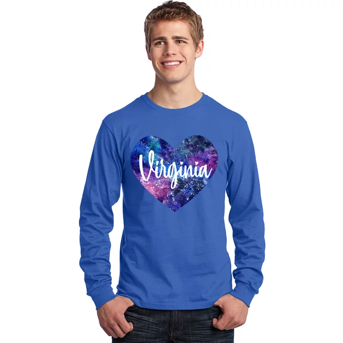 I Love Virginia Usa Gift Long Sleeve Shirt