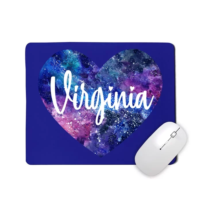 I Love Virginia Usa Gift Mousepad