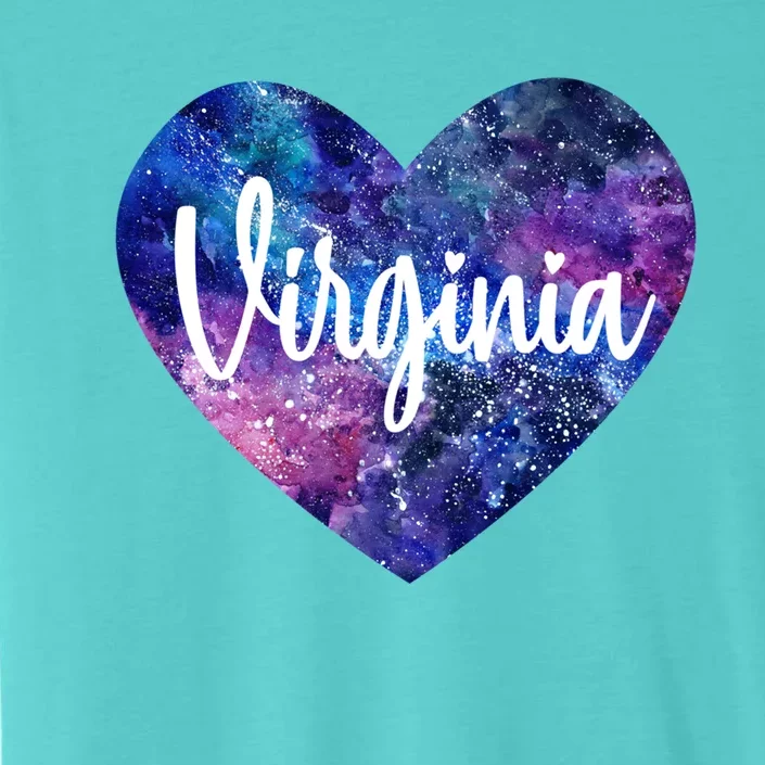 I Love Virginia Usa Gift ChromaSoft Performance T-Shirt