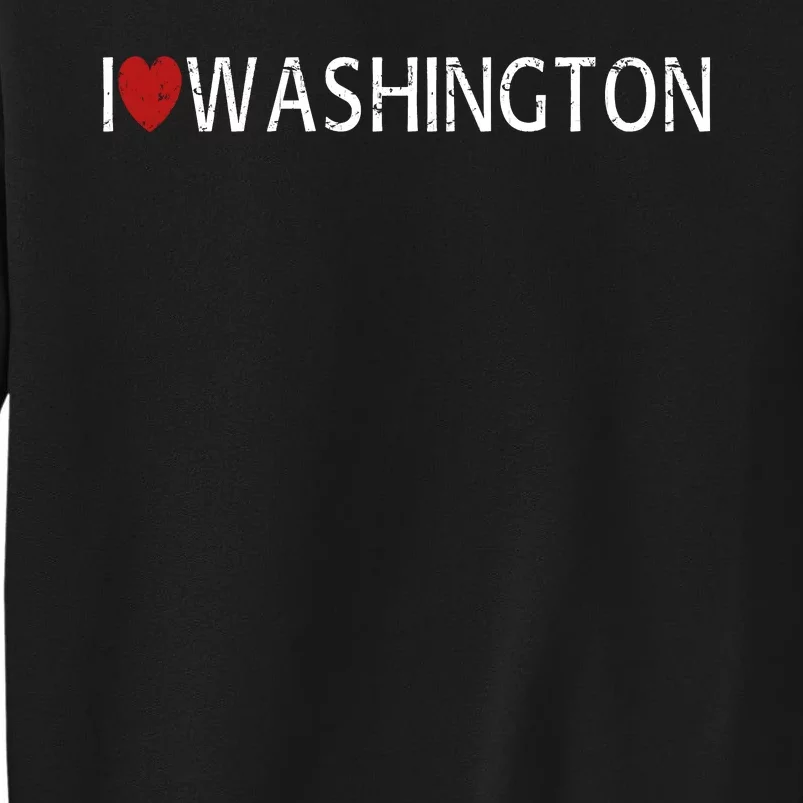 I Love Washington Sweatshirt