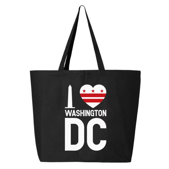 I Love Washington DC 25L Jumbo Tote