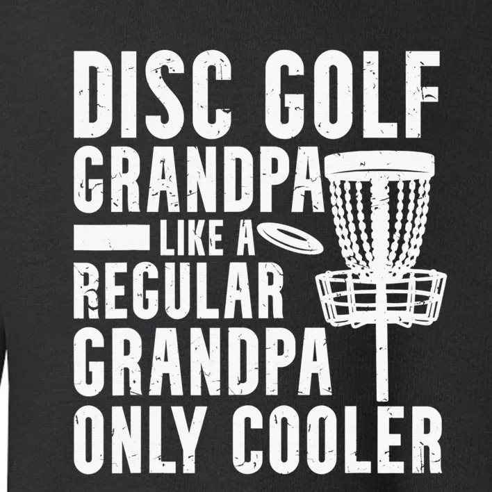 I Love When My Wife Lets Me Play Disc Golf Frisbee Golfing Toddler Sweatshirt